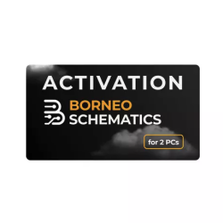 Borneo Schematics Hardware Tool Activation Code ( 12 Months 2 User ) Activation Code | Best Price IN India